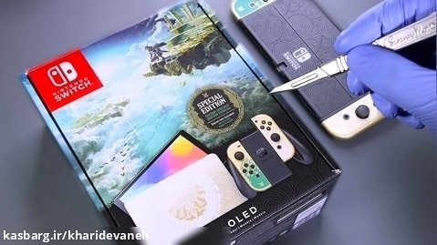 آنباکس کنسول نینتندو | Nintendo Switch OLED Special Edition Unboxing