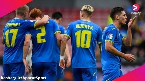 اوکراین 2-0 مقدونیه | خلاصه بازی | مقدماتی یورو 2024
