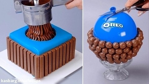 کیک شکلاتی OREO فوق العاده | دستور تزیین کیک | ایده های شگفت انگیز کیک و دسر