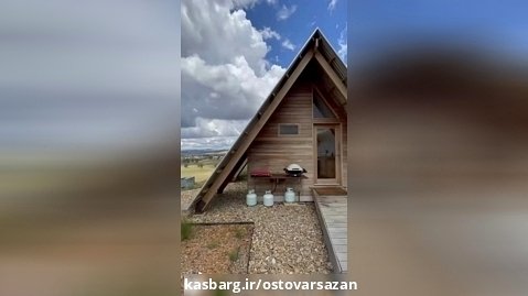 طراحی کلبه سوئیسی (پوشش سقف)
