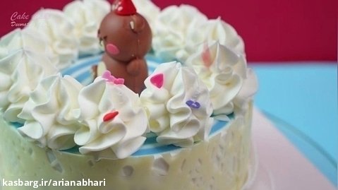 ایده ای جدید تزیین کیک به روش های تولد