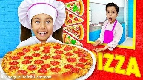 سرگرمی کودک جدید - طرز تهیه پیتزا با دنی - برنامه کودک 2023