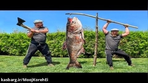 آشپز روس : چالش پختن ماهی غول پیکر - موج کره ای