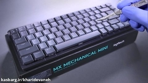 آنباکس کیبورد لاجیتک | Logitech MX Mechanical Mini Keyboard Unboxing