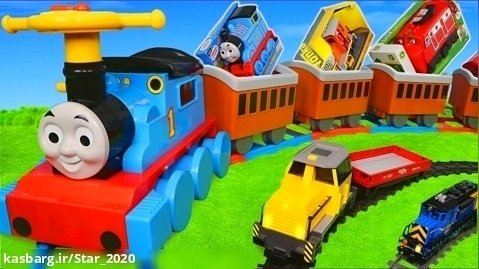 اسباب بازی کودکان ، قطار در اندازه های مختلف برای کودکان ، سرگرمی کودک