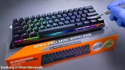 آنباکس کیبورد گیمینگ | Apex Pro Mini Wireless Gaming Keyboard Unboxing
