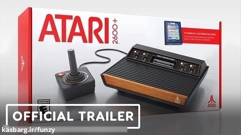 تریلر کارتریج 10 بازی همراه کنسول Atari 2600 