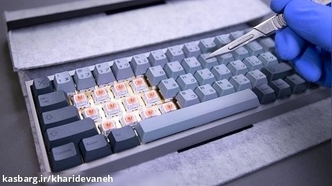آنباکس کیبورد | Custom Mechanical Keyboard With Holy Panda  Switches Unboxing