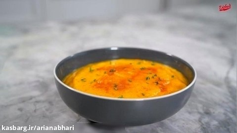 لذت آشپزی | طرز تهیه سوپ کدو تنبل در خانه