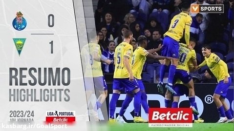خلاصه بازی پورتو ۰-۱ استوریل پرایا | لیگ برتر پرتغال ۲۰۲۴-۲۰۲۳