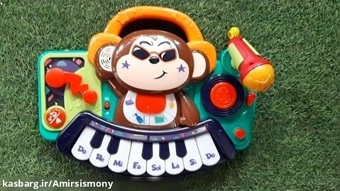 اسباب بازی پیانو میمون هولا تویز موزیکال کد 3137 - امیرسیسمونی