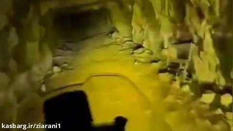 ویدئویی از داخل تونل های زیر زمینی حماس