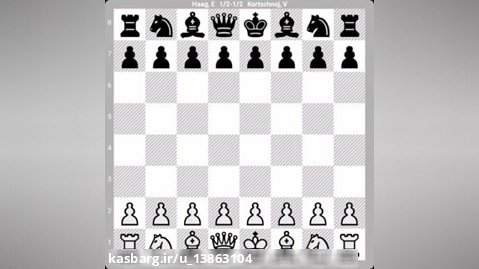 بازی شطرنج زیبا