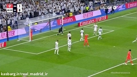 خلاصه بازی رئال مادرید 5-1 والنسیا
