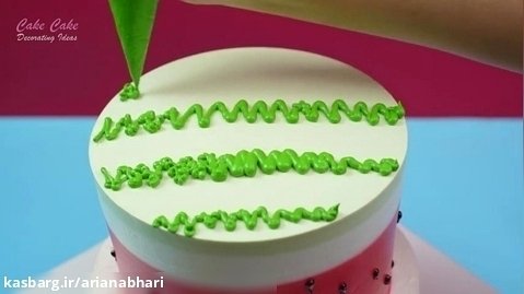 آموزش دیزاین کیک تولد پسرانه و دخترانه 2024 - 2025