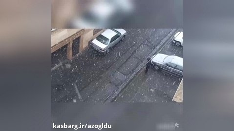 باریدن برف در تهران