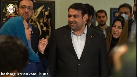 بازدید مدیرعامل بانک ملی ایران از نمایشگاه جشنواره «همام» - آبان 1402
