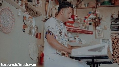 موزیک ویدیوی ابراهیم اعتمادی "نوای موسیقیایی گل بستان"