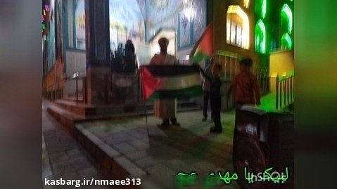 تجمع یاران خراسانی در میدان شهدا مشهد در حمایت از غزه
