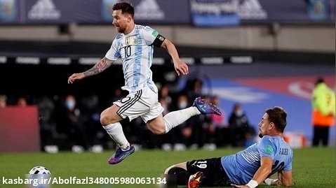 حرکت دیدنی لیونل مسی در بازی شب گذشته با اروگوئه