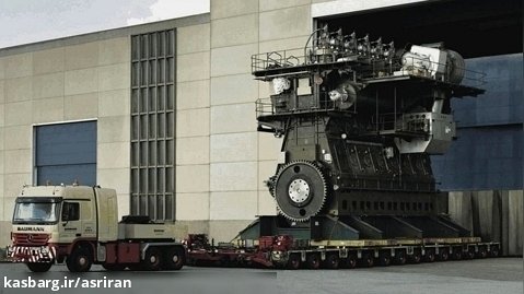 بزرگ ترین موتور کشتی در جهان