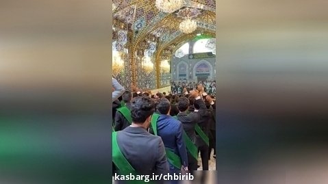 جشن فارغ التحصیلی در حرم امام حسین