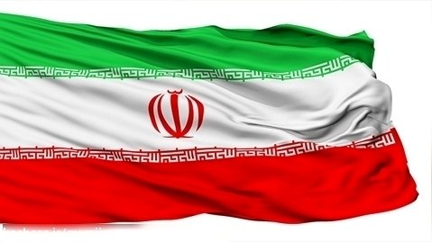ویدیو فوتیج اهتزاز پرچم ملی ایران