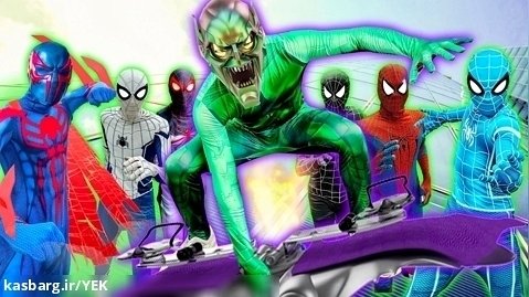 سریال مرد عنکبوتی: تیم مردعنکبوتی در مقابل تیم آدم بدها
