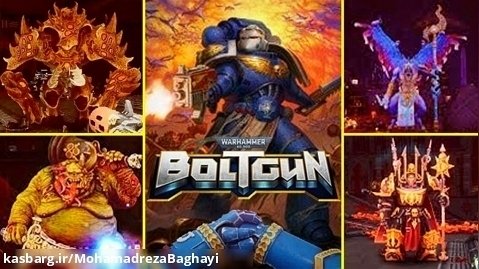 رییس های بازی محبوب Warhammer 40000 Boltgun