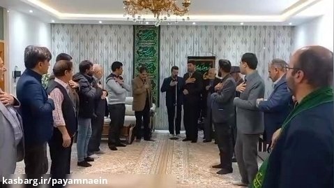مداحی منصور علی بیگی منزل با قری نژاد با مدیریت مصاحبی