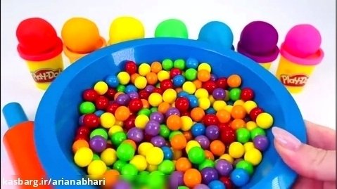 توپ رنگی | برنامه کودک و خردسالان | کودکان شاد | بازی با رنگ