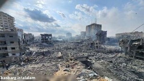 تصاویری دردناک از اوضاع مردم غزه بعد از سرگرفته شدن بمباران ها(زیرنویس فارسی)