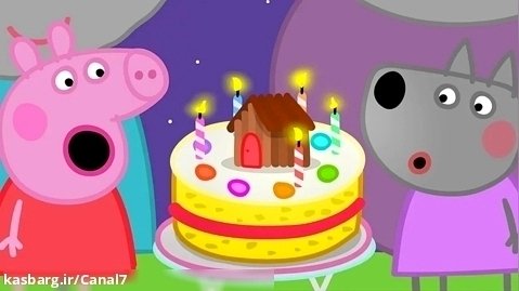 انیمیشن پپا پیگ : برنامه کودک انگلیسی پپا : ویژه جشن تولد پپاپیگ : کارتون کودک