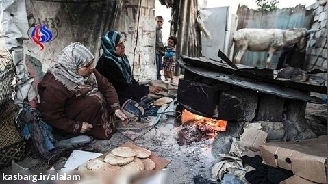 لحظاتی از زندگی شبانه در آوارهای غزه(زیرنویس فارسی)