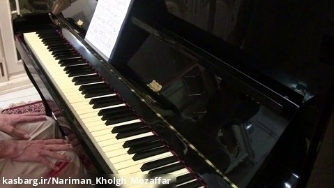 توماسو آلبینونی ، آداجیو در سُل مینور - برای پیانو ، پیانو : نریمان خلق مظفر