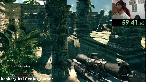اسپیدران بازی Sniper Ghost Warrior توی 1 ساعت و 2 دقیقه