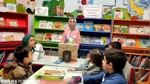 سرود غزه توسط اعضای کودک کتابخانه علامه رفیعی