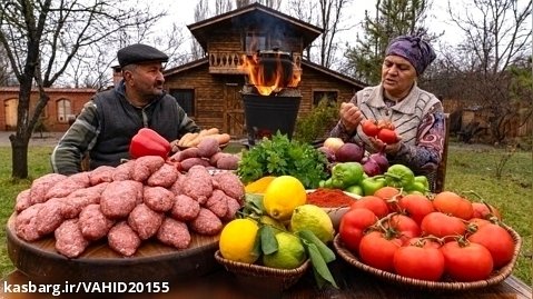 برنامه زندگی روستایی - آشپزی در طبیعت قسمت 165 - کتلت گوشت با سبزیجات
