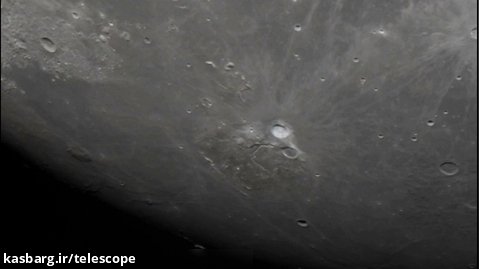 تصاویری بسیار دیدنی و شفاف از ماه با تلسکوپ بزرگ 14 اینچی سلسترون