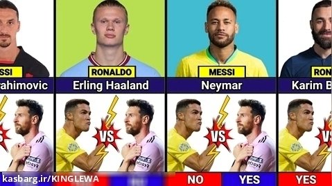 بزرگان فوتبال از بین مسی و رونالدو کدام یک را انتخاب کرده اند؟