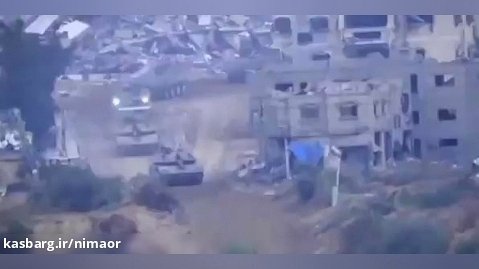 حمله به ستون زرهی ارتش اسرائیل در نوار غزه با موشک کورنت