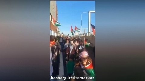 تظاهرات هزاران نفر در هلند در حمایت از غزه