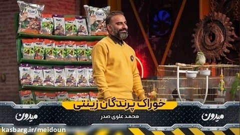 خوراک پرندگان زینتی - محمد علوی صدر