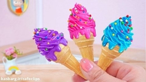 Blue or Pink Ice Cream ️‍ Fresh Miniature Hot and Cold Ice Cream Machine Re