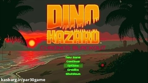 Dino Hazard Chronos Blackout - پارسی گیم