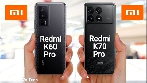 مقایسه Xiaomi Redmi K60 Pro با Xiaomi Redmi K70 Pro