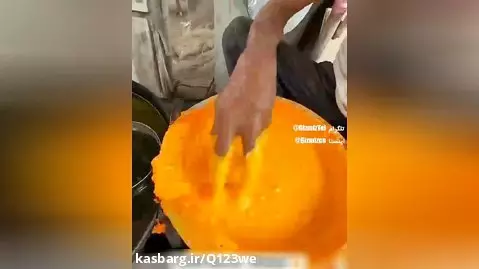 درست کردن زولبیا دستی !!!!