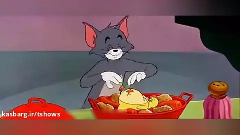 کارتون تام و جری برنامه کودک - انیمیشن موش و گربه جدید - جوجه غذا